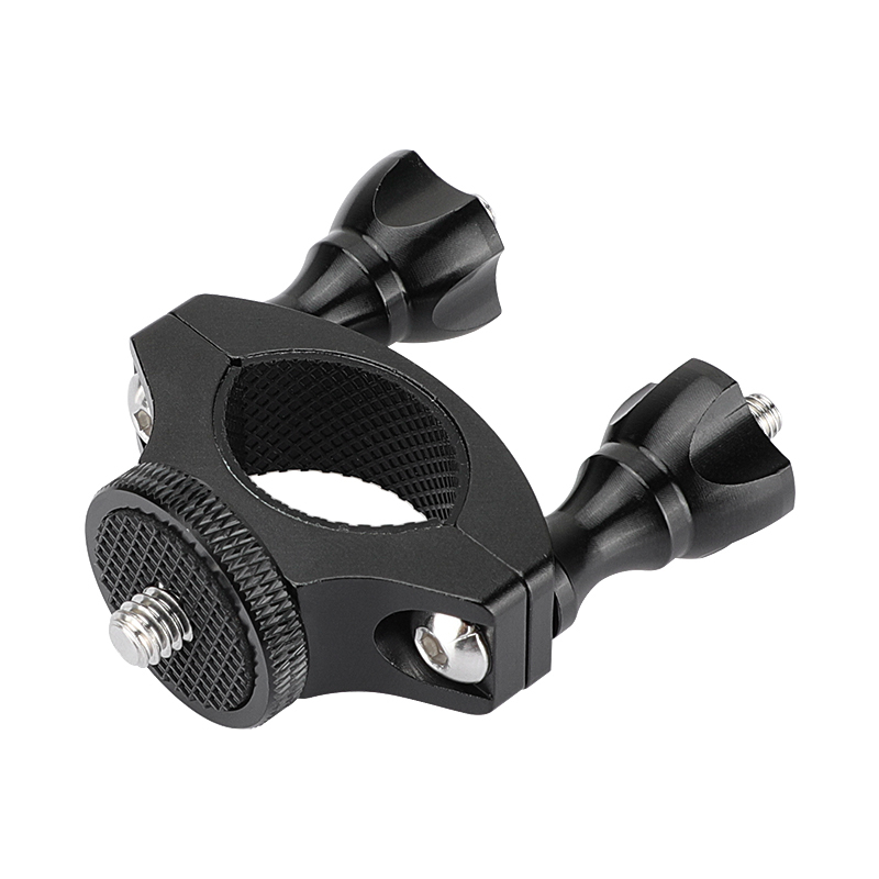CAMVATE Bicycle Handlebar Clamp Mount Holder (18mm -32mm) With 1/4" Mounting Screw For Mobile Phone / GoPro