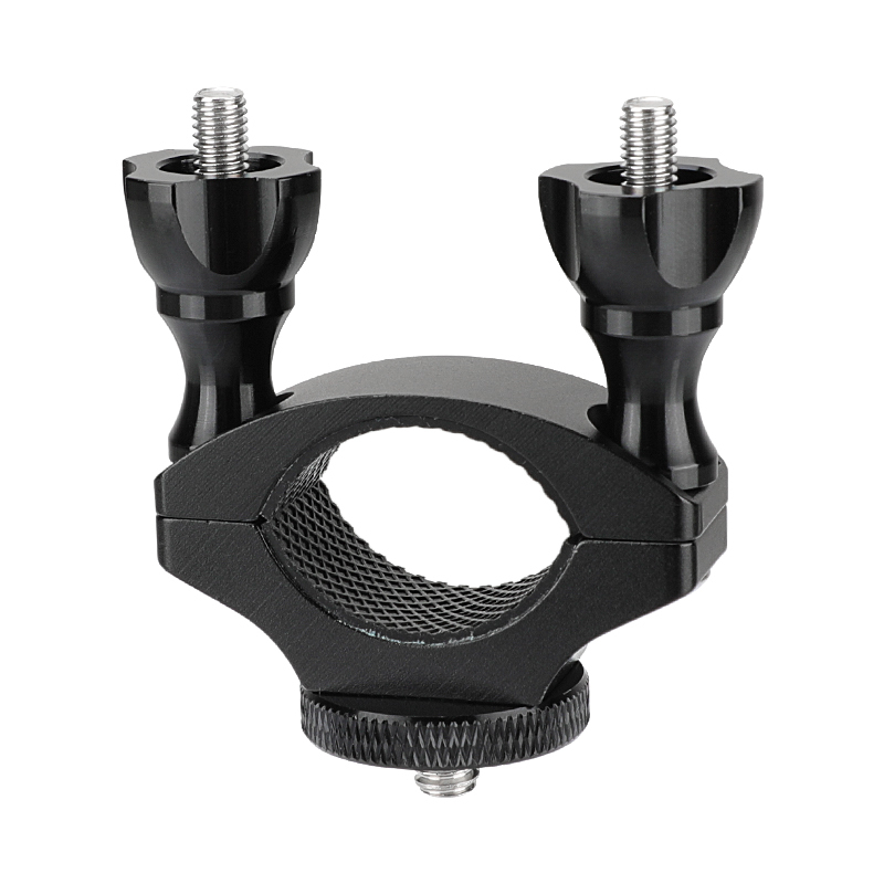 CAMVATE Bicycle Handlebar Clamp Mount Holder (18mm -32mm) With 1/4" Mounting Screw For Mobile Phone / GoPro