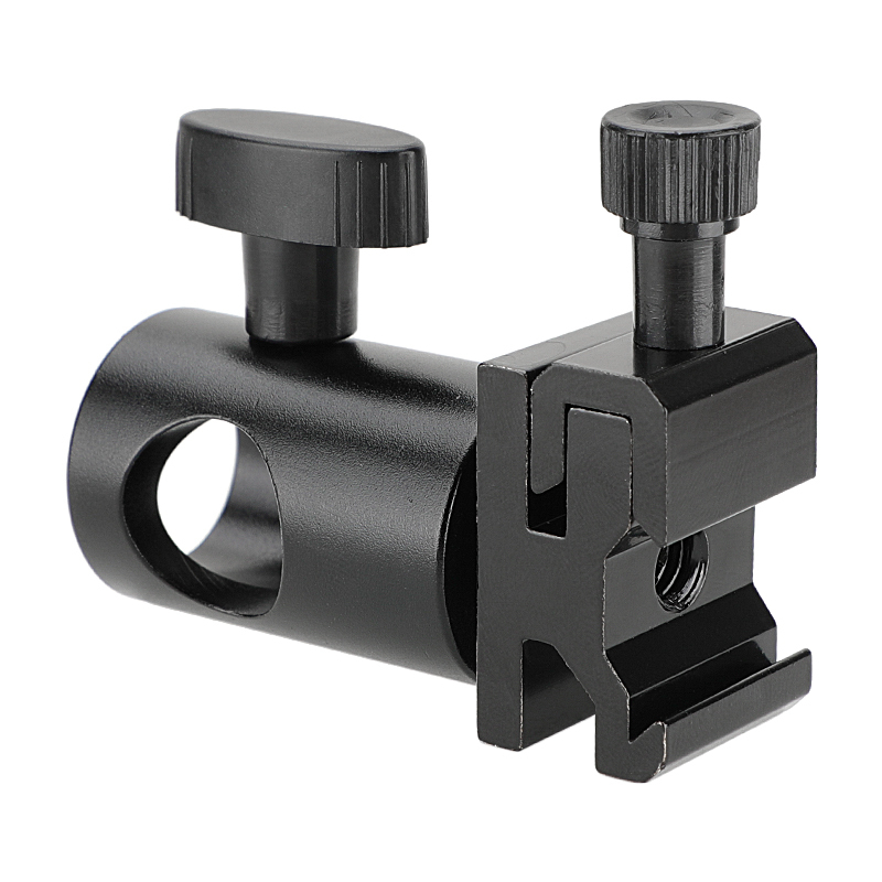 CAMVATE 16mm Light Stand Head With Metal Hot Shoe Mount