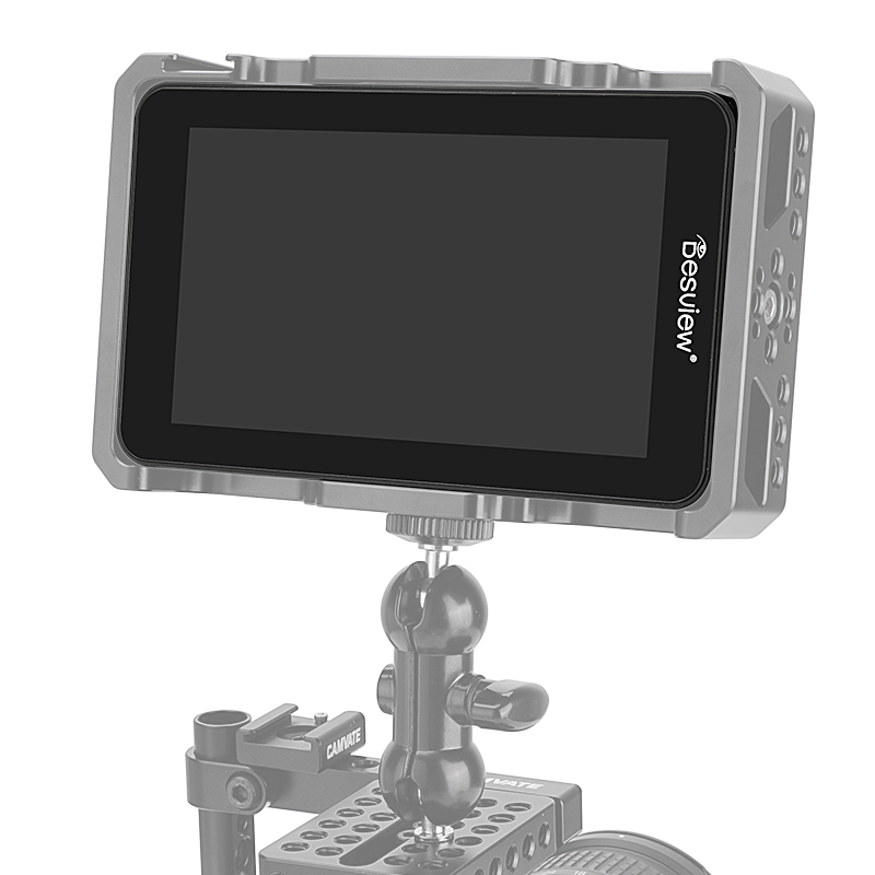 CAMVATE Desview R6 Camera Field Monitor 5.5" Touchscreen UHB 2800nits 4K HDMI With 3D LUT HDR Waveform Vectorscope For DSLR & Mirrorless Camera