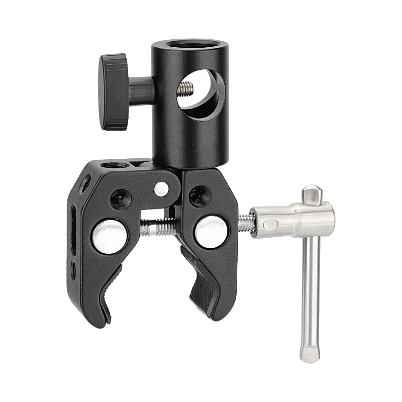 CAMVATE Multi-purpose Super Crab Clamp With 16mm Light Stand Head Adapter