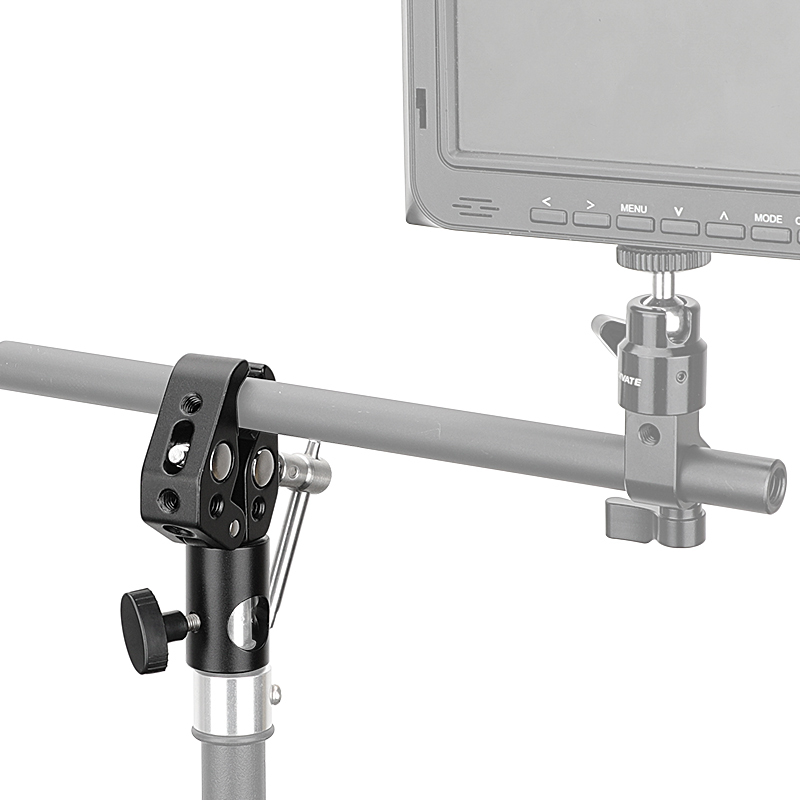 CAMVATE Multi-purpose Super Crab Clamp With 16mm Light Stand Head Adapter