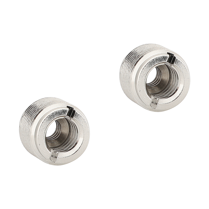 CAMVATE 5/8"-27 Male To 1/4"-20 Female & 3/8"-16 Female Microphone Mount Screw Adapter (2 Pieces)