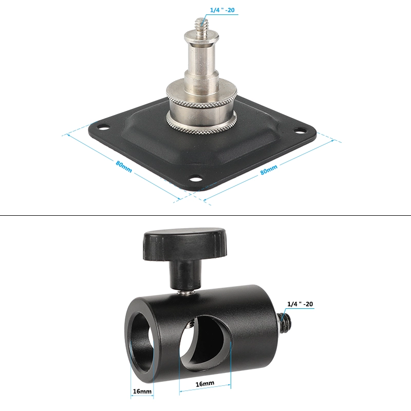 CAMVATE Camera Lighting Wall / Ceiling Mount Square Shape With 16mm ...