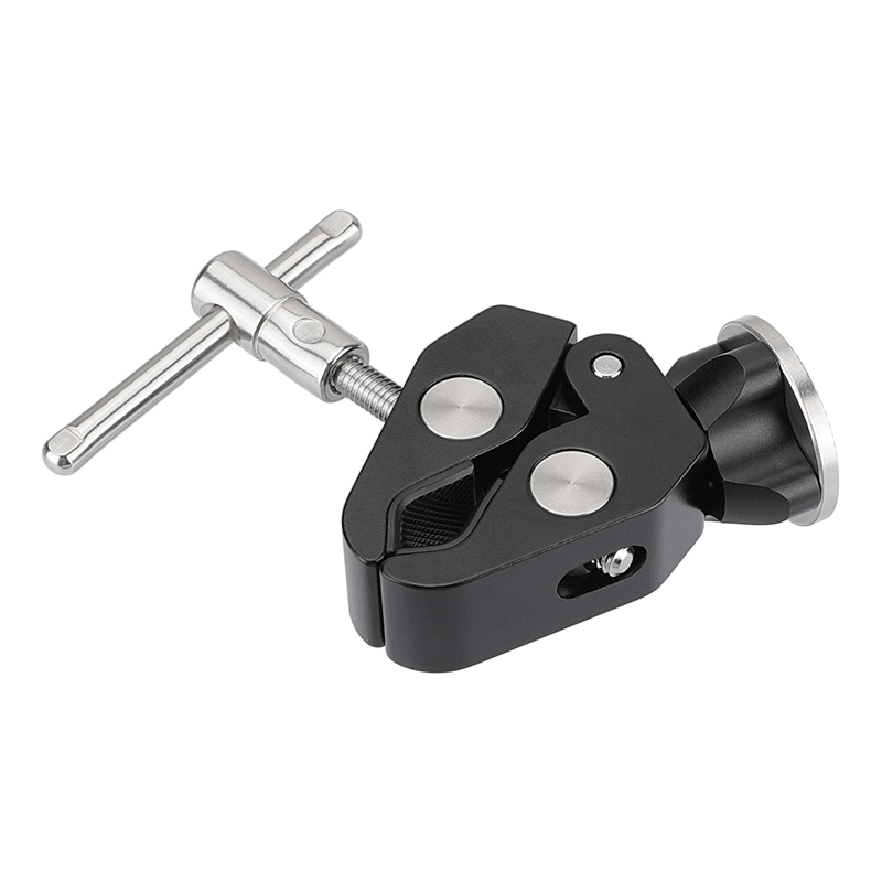 CAMVATE Multi-purpose Super Crab Clamp With ARRI Rosette Mount M6 Female Thread