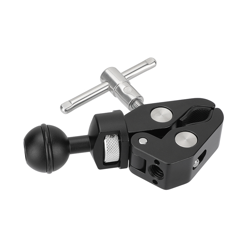 CAMVATE Universal Super Crab Gripper Clamp With Single 1/4"-20 Ball Head Spare Part Replacement