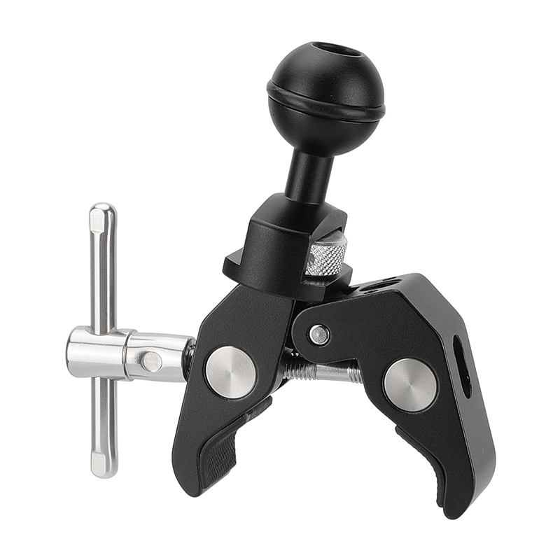 CAMVATE Universal Super Crab Gripper Clamp With Single 1/4"-20 Ball Head Spare Part Replacement