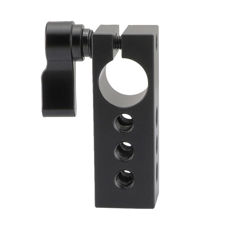 CAMVATE 1/4" Thread 15mm Rod Clamp fr SLR Camera Support Rig Monitor LED Handle Grip