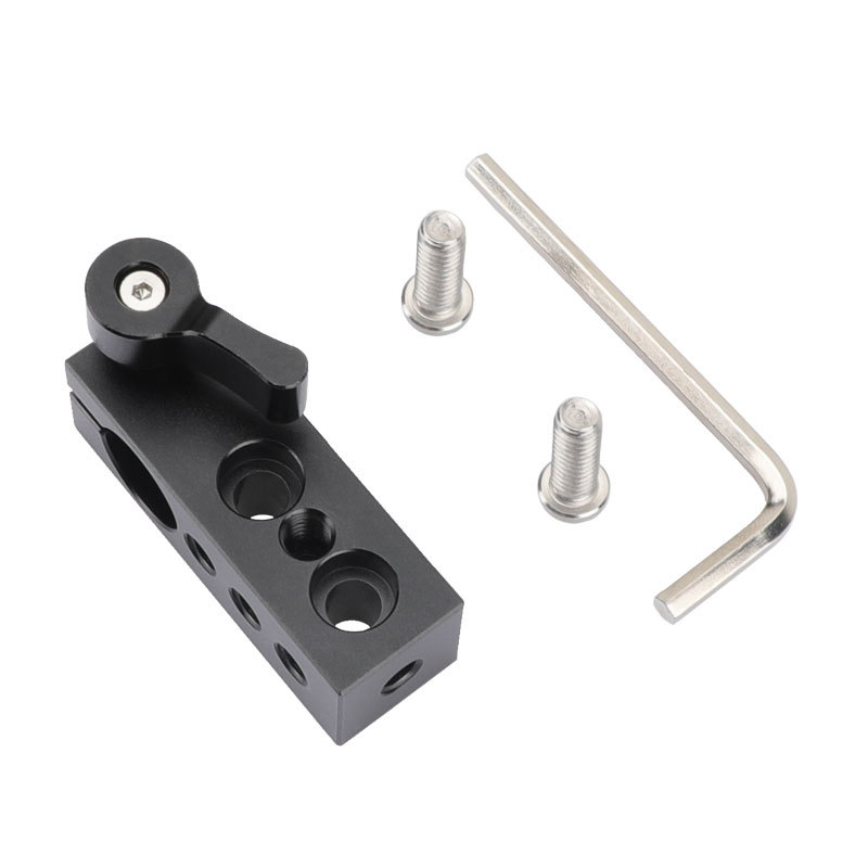 CAMVATE 1/4" Thread 15mm Rod Clamp fr SLR Camera Support Rig Monitor LED Handle Grip