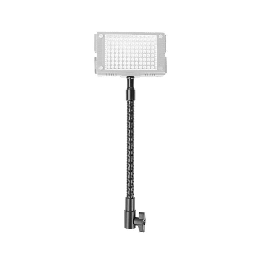 CAMVATE Flexible Metal Gooseneck Arm With 1/4"-20 Thread Screw & 16mm Light Stand Head Adapter For Camera Flashlight