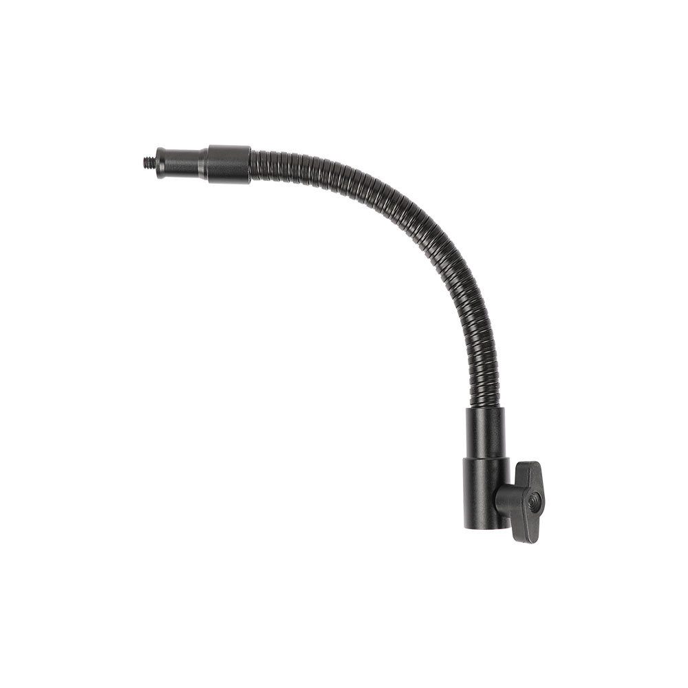 CAMVATE Flexible Metal Gooseneck Arm With 1/4"-20 Thread Screw & 16mm Light Stand Head Adapter For Camera Flashlight