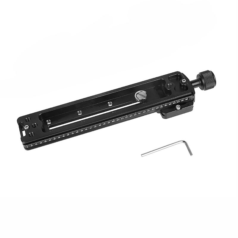 CAMVATE Slide Rail Long Quick Release Plate Clamp Kit 200mm