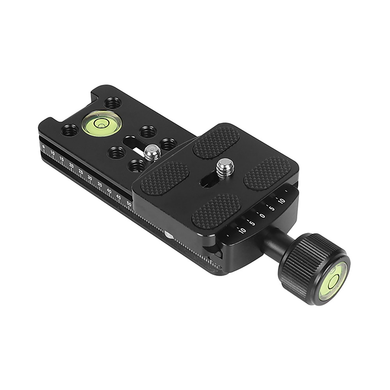 CAMVATE 100mm Long Slide Rail Quick Release Plate Clamp Kit