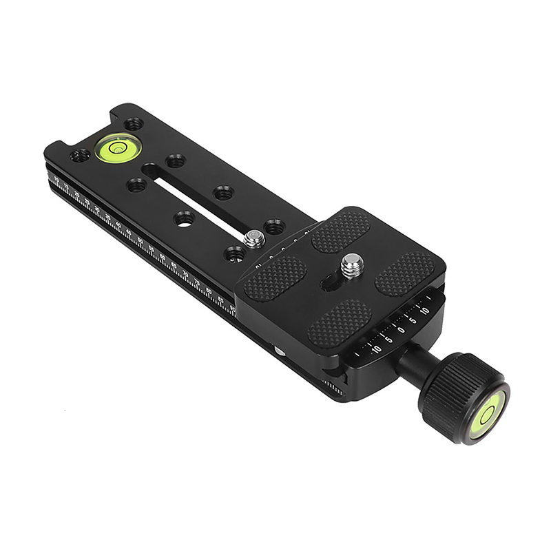 CAMVATE Slide Rail Quick Release Plate Clamp Kit 140mm Long
