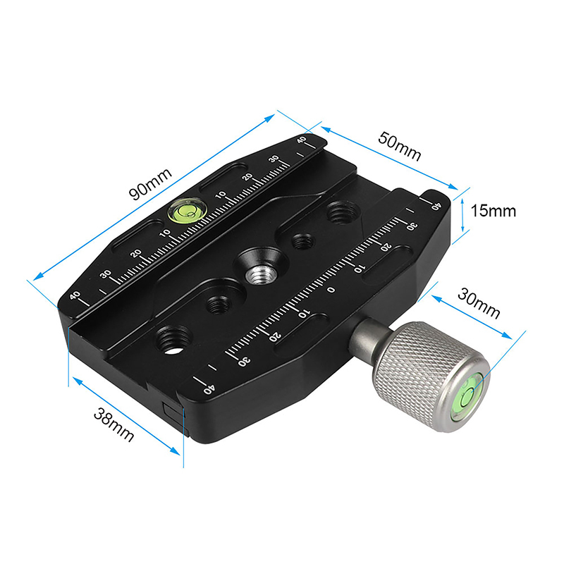 CAMVATE 90mm Long Quick Release Clamp Arca Swiss Plate Compatible
