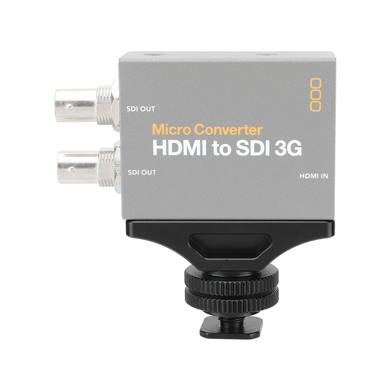 CAMVATE Extension Support With Shoe Adapter For BlackMagic Micro Signal Converter HDMI To SDI 3G