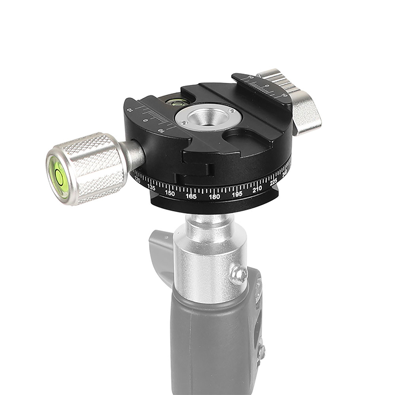 CAMVATE 360 Degree Panoramic Tripod Head Clamp Quick Release Clamp Acra Swiss Standard