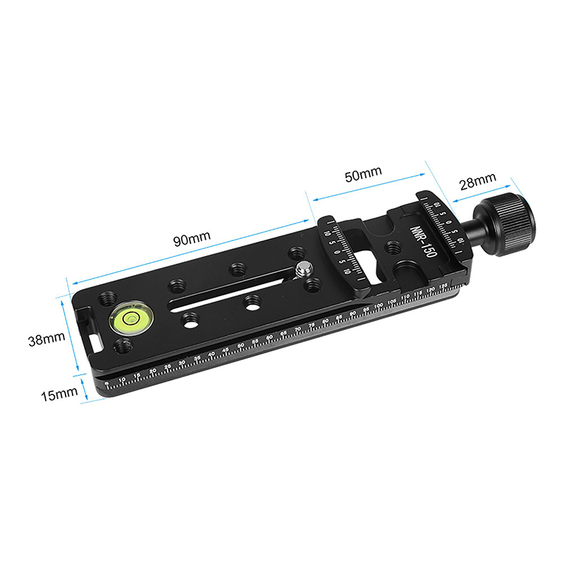 CAMVATE 140mm Slide Rail Long Quick Release Plate Clamp