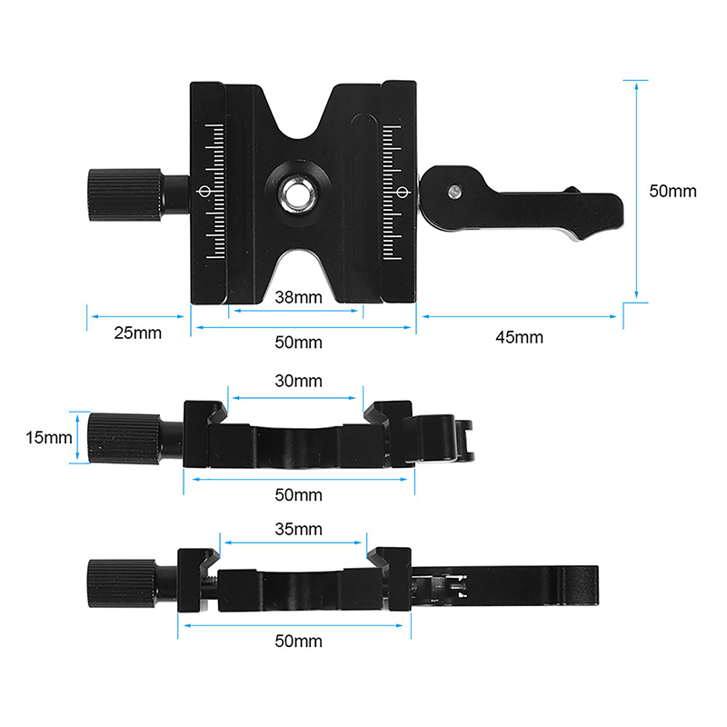 CAMVATE Double Lock Quick Release Clamp