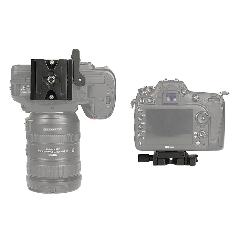 CAMVATE Double Lock Quick Release Clamp With 38.5mm QR Plate