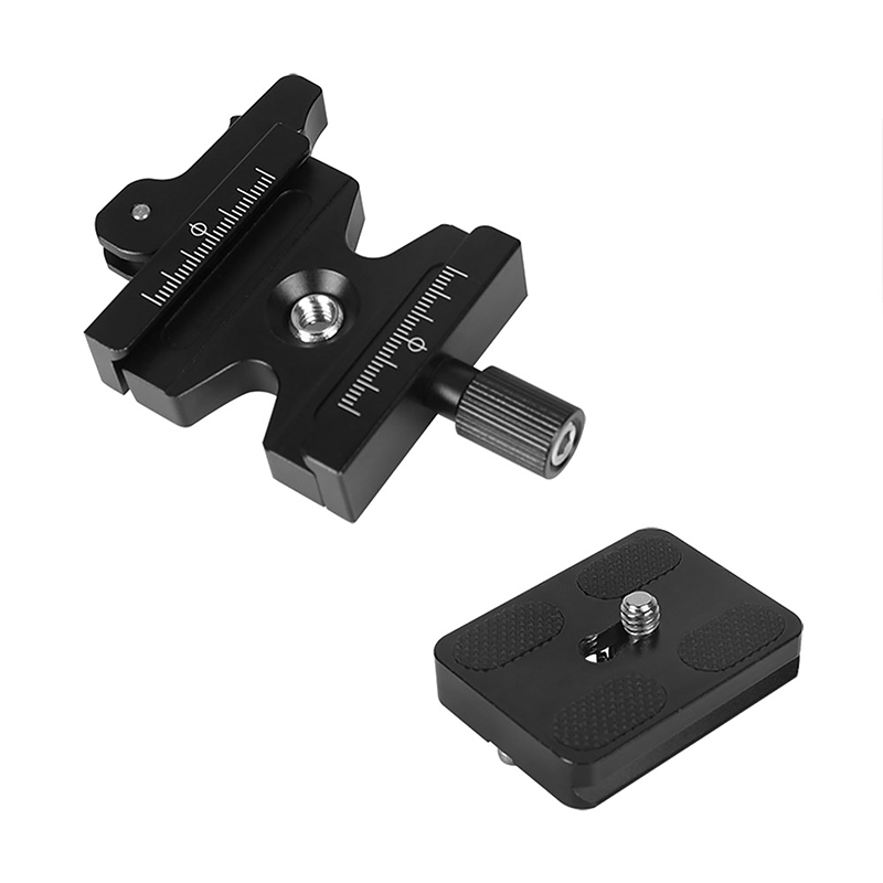 CAMVATE Double Lock Quick Release Clamp With 38.5mm QR Plate