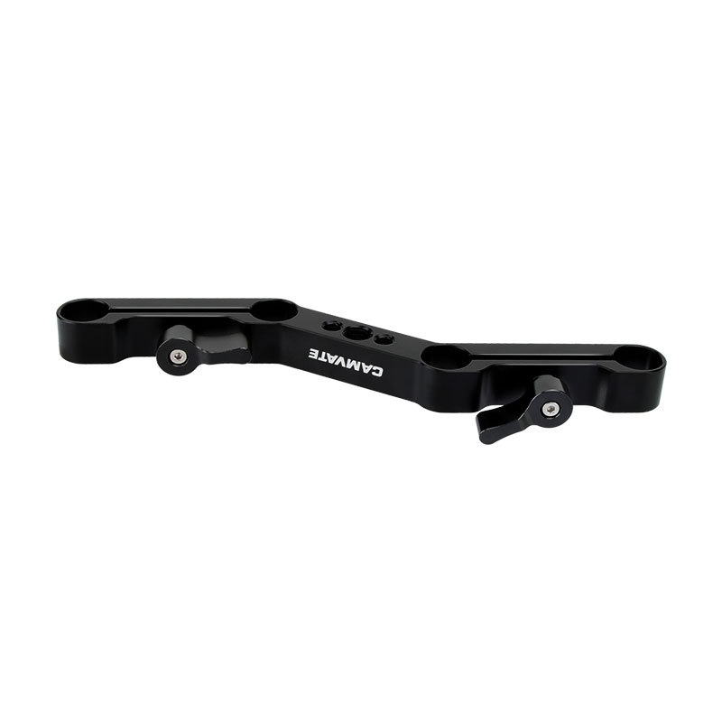 CAMVATE DSLR Z-shape Offset Braket Clamp Mount Block Rig Raiser Movie Kit for 15mm Rod