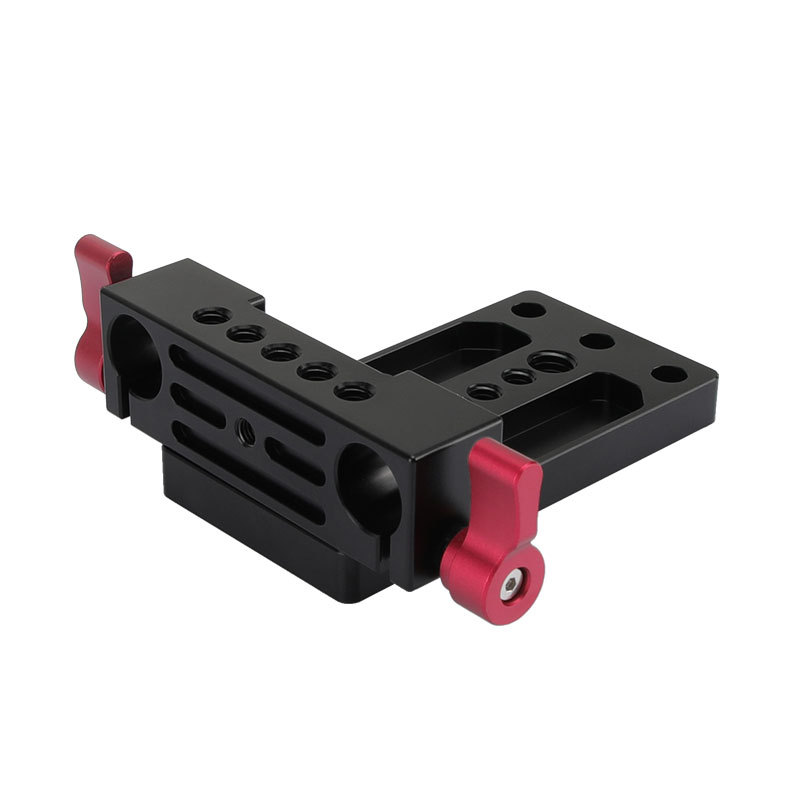 CAMVATE Tripod Mount Plate 15mm Railblock Rod Clamp fr DSLR Camera Rig Support