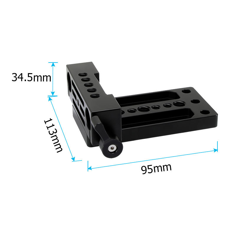 CAMVATE Tripod Mounting Plate Railblock fr 15mm Rod Support System DSLR Camera Rig