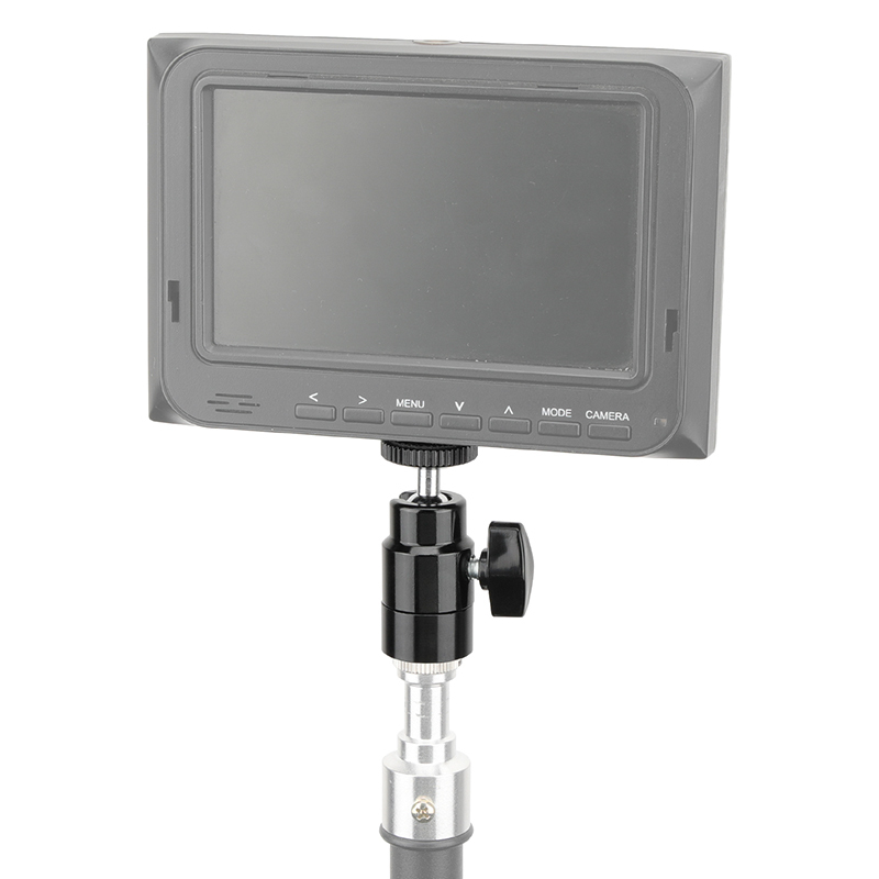 CAMVATE Multi-purpose Adjustable Ball Head Support Holder With 1/4"-20 Thumbscrew Mount & 5/8"-27 Thread Hole
