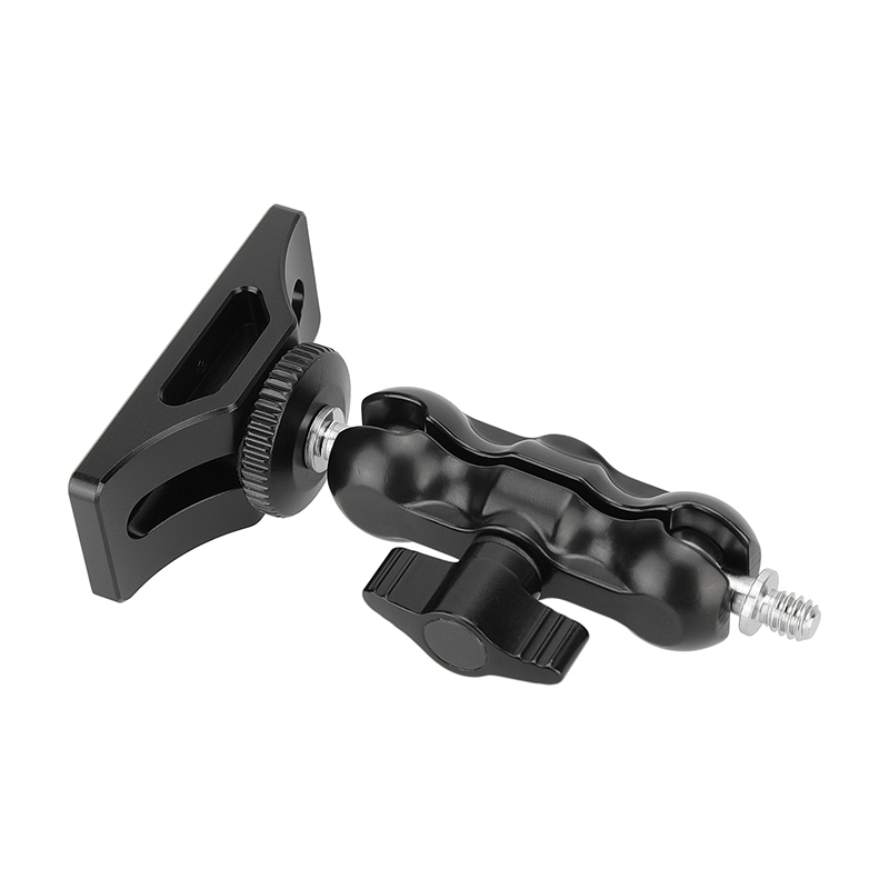 CAMVATE Extension Support With 1/4"-20 Ball Head Support Holder For BlackMagic Micro Signal Converter HDMI To SDI 3G