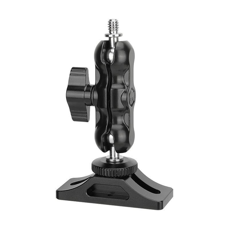 CAMVATE Extension Support With 1/4"-20 Ball Head Support Holder For BlackMagic Micro Signal Converter HDMI To SDI 3G