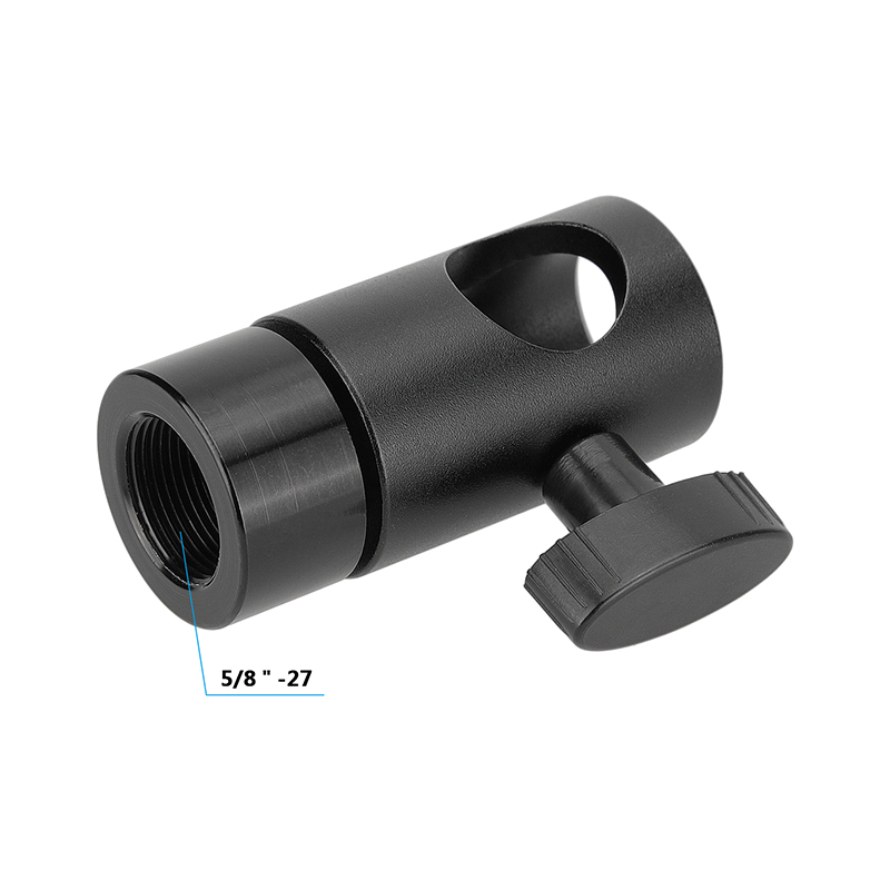 CAMVATE 16mm Light Stand Head With 5/8"-27 Female Thread Screw