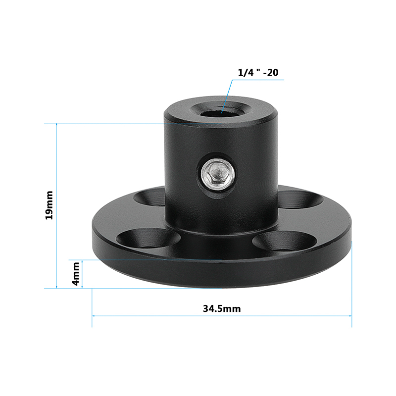 CAMVATE Photography Studio Video Wall Ceiling Table Mount with 1/4"-20 Female Thread