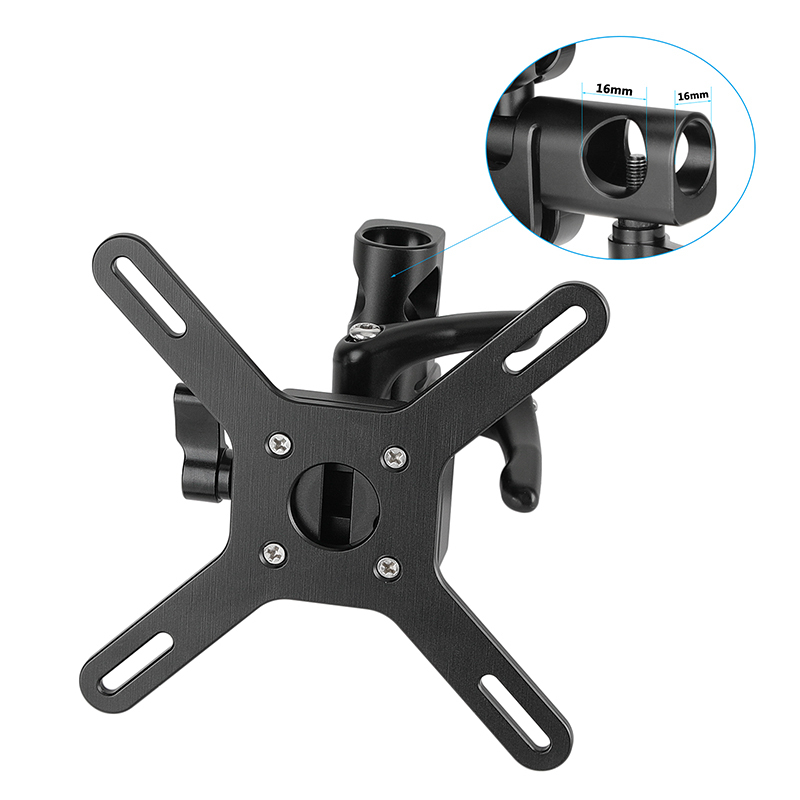 CAMVATE Adjustable Monitor Stand With Quick Release Dovetail Clip & VESA Mount 75×75 100×100 Fits 13 to 32 Inch LCD Screen