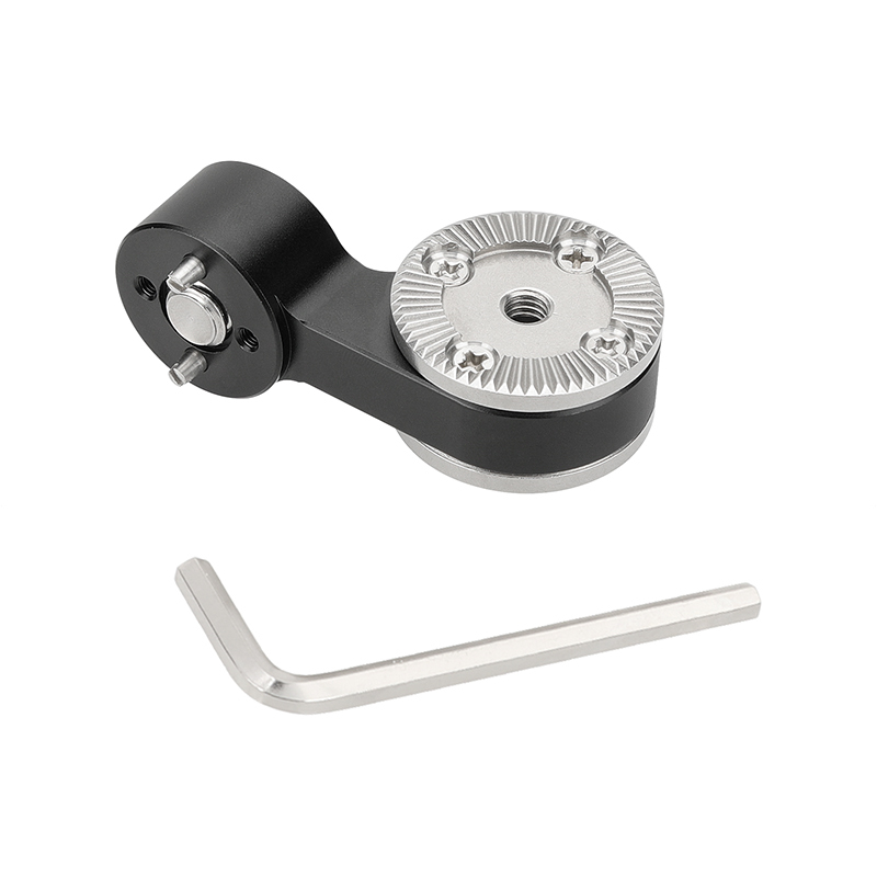 CAMVATE Double-sided M6 ARRI Rosette Mounts With 3/8"-16 Mounting Screw & ARRI Locating Pins