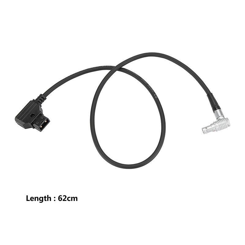 CAMVATE 2-Pin Right Angle To D-Tap Power Cable (62cm)
