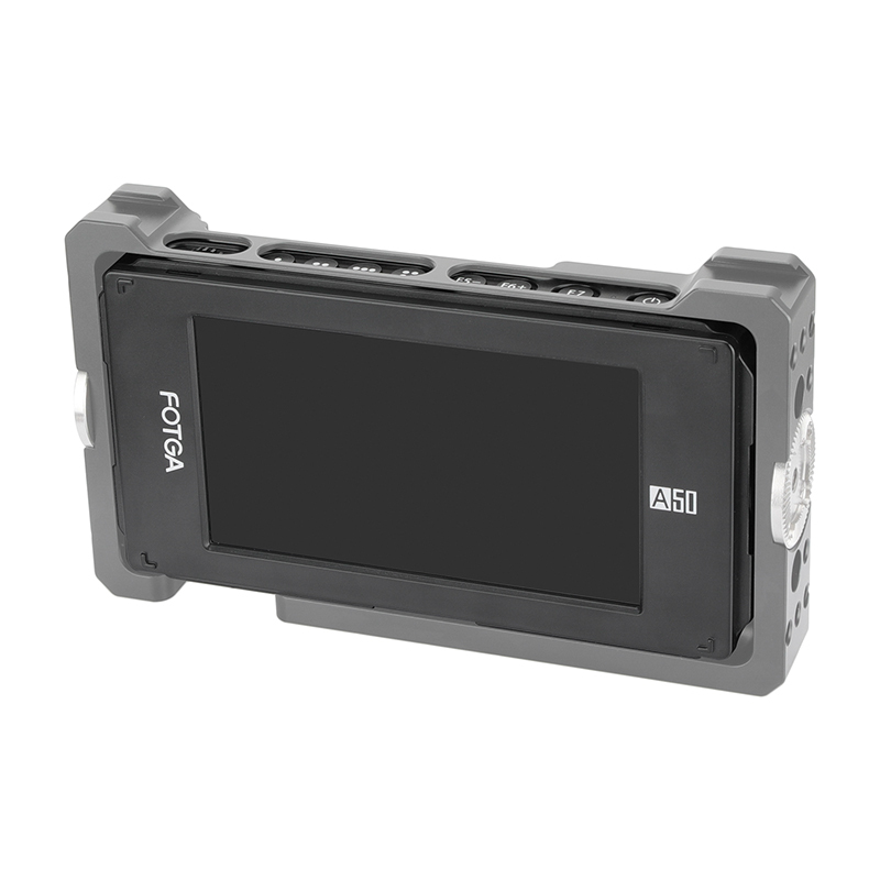 CAMVATE Fotga DP500IIIS A50 5" FHD IPS Video On-camera Field Monitor HDMI 4K Input / Output Dual NP-F Battery Plate