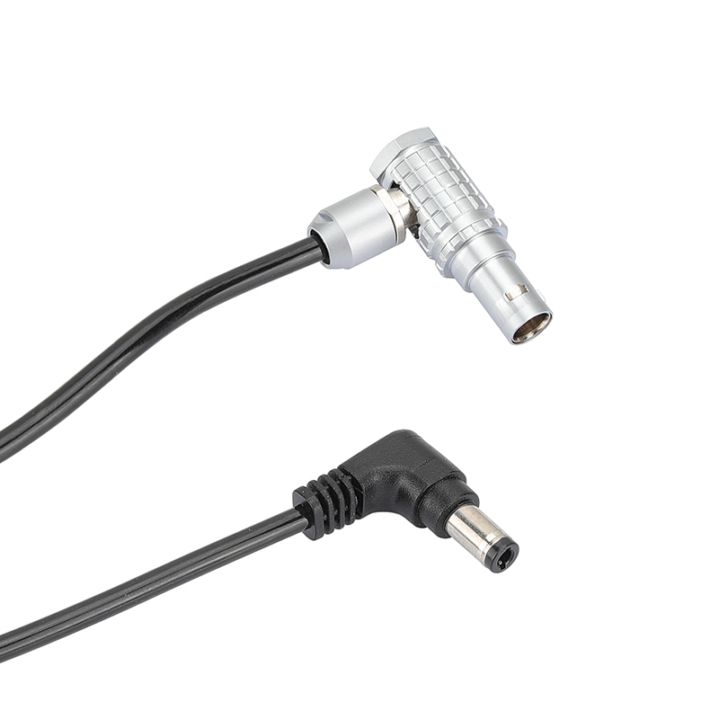CAMVATE Coiled 2 Pin Push-Pull Connector To DC 2.5mm Plug Power Cable For Camera Transmitter