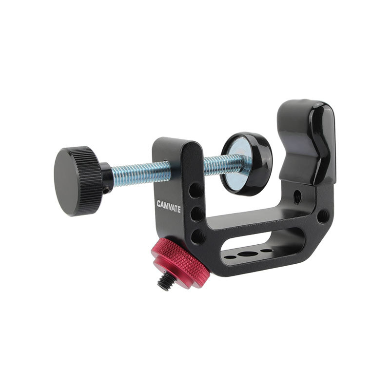 CAMVATE Universal C Clamp With 1/4"-20 Thread Screw Mount