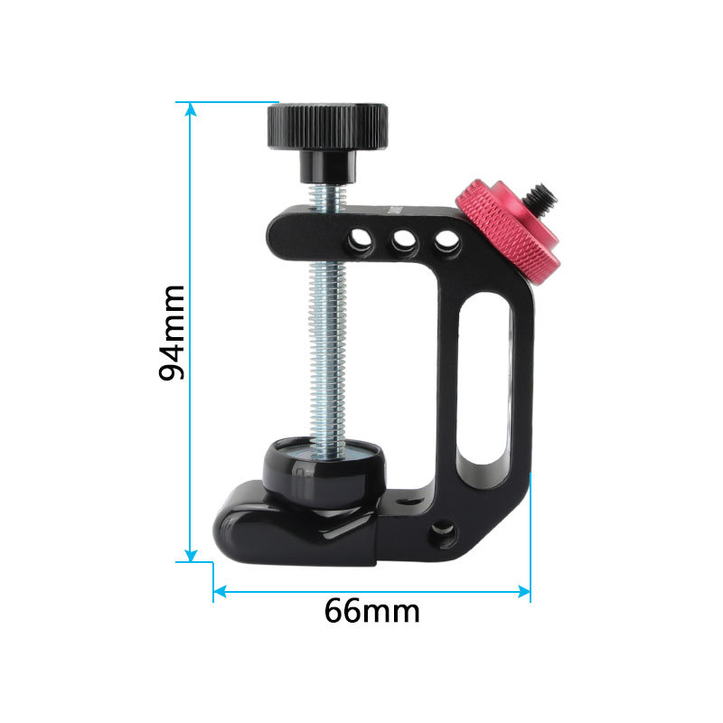 CAMVATE Universal C Clamp With 1/4"-20 Thread Screw Mount
