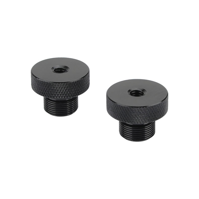 CAMVATE 1/4"-20 Female To 5/8"-27 Male Microphone Screw 2 Pieces