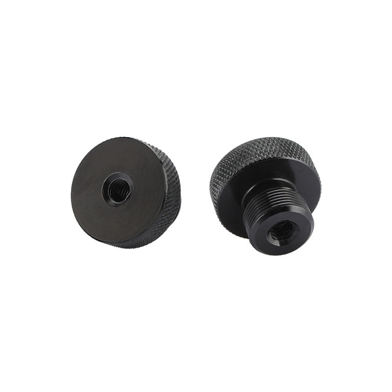 CAMVATE 1/4"-20 Female To 5/8"-27 Male Microphone Screw 2 Pieces