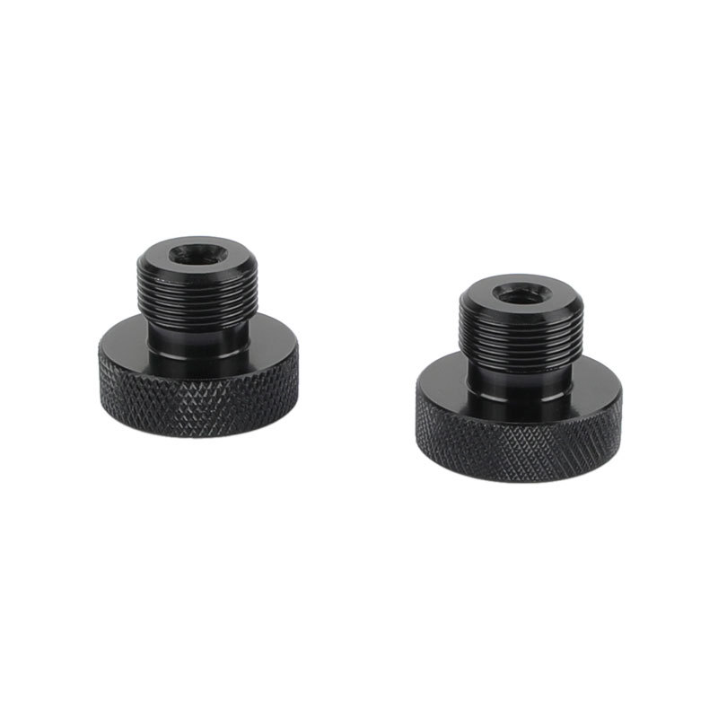 CAMVATE 1/4"-20 Female To 5/8"-27 Male Microphone Screw 2 Pieces
