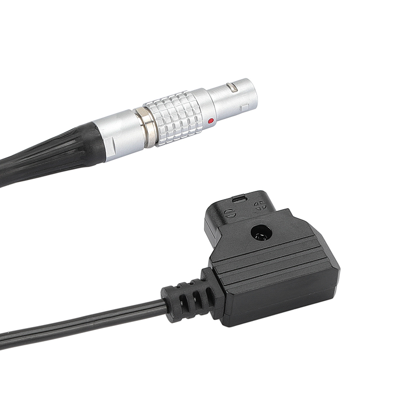CAMVATE D-Tap To 2 Pin 0B Male Coiled Power Cable