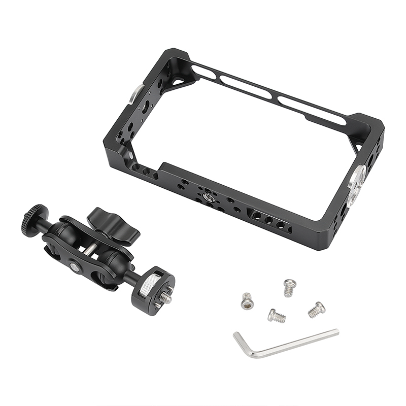 CAMVATE Fotga DP500IIIS A50 Series 5" / C50 Series 5" On-camera Field Monitor Protective Cage Kit (Exclusive Use) With Adjustable Magic Arm Support