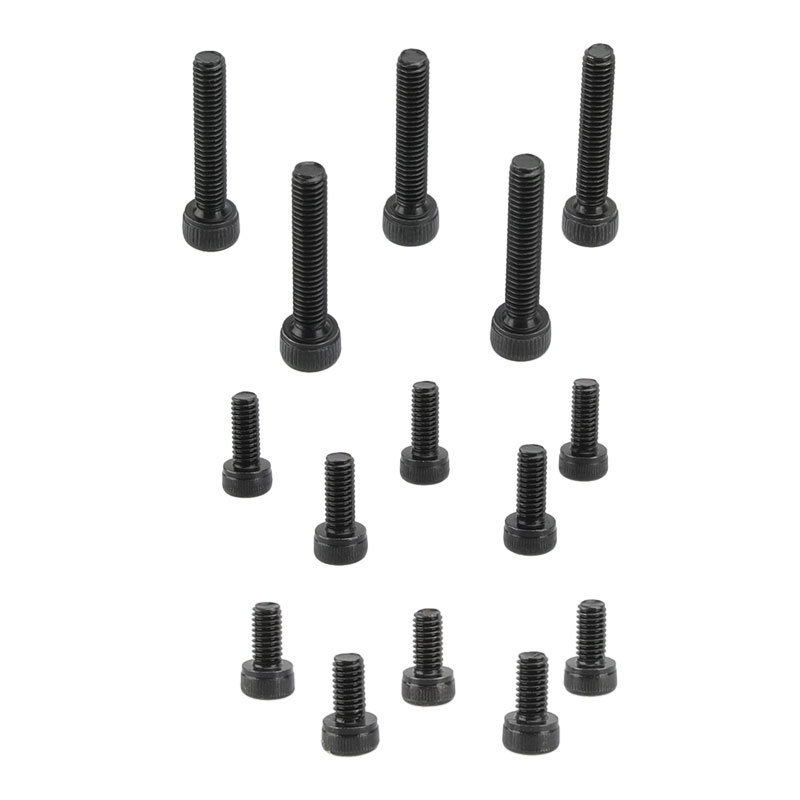 CAMVATE Three Types M4 Hex Screw Pack Cup Head (15 pcs)