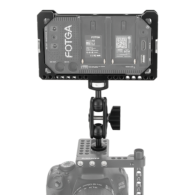 CAMVATE Fotga DP500IIIS A50 Series 5" / C50 Series 5" On-camera Field Monitor Protective Cage Kit (Exclusive Use) With Adjustable Magic Arm Support
