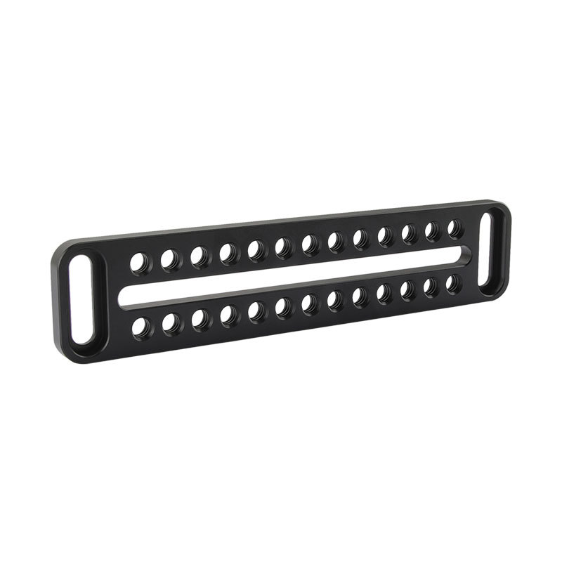 CAMVATE Long Cheese Plate 1/4"-20 Mounting Platform For DSLR Camera Cage Kit DIY Configuration (Universal Use)