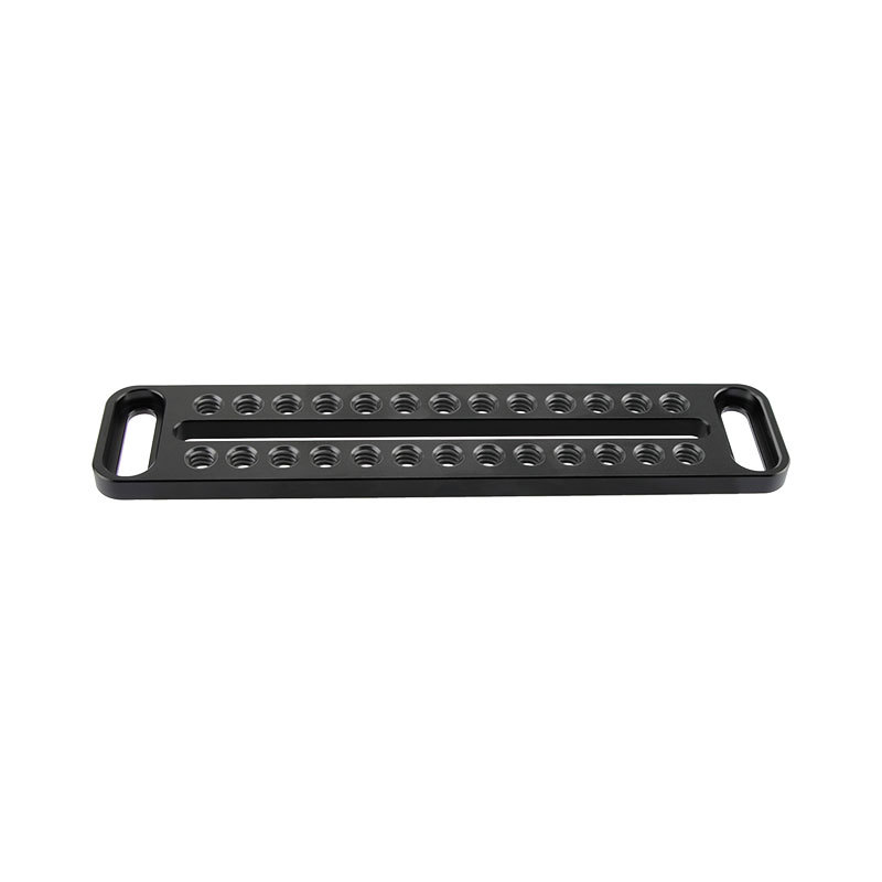 CAMVATE Long Cheese Plate 1/4"-20 Mounting Platform For DSLR Camera Cage Kit DIY Configuration (Universal Use)