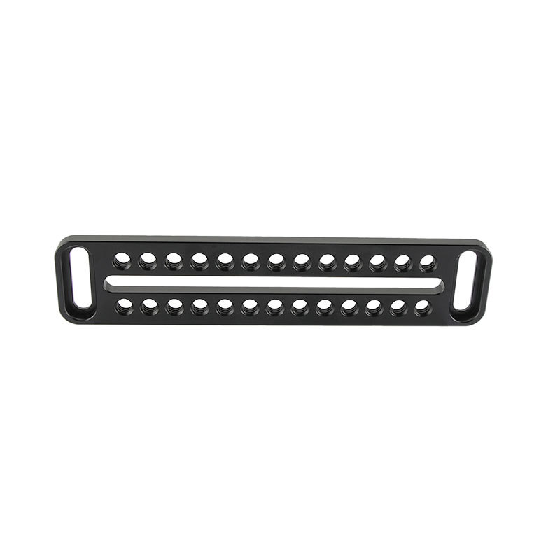 CAMVATE Long Cheese Plate 1/4"-20 Mounting Platform For DSLR Camera Cage Kit DIY Configuration (Universal Use)
